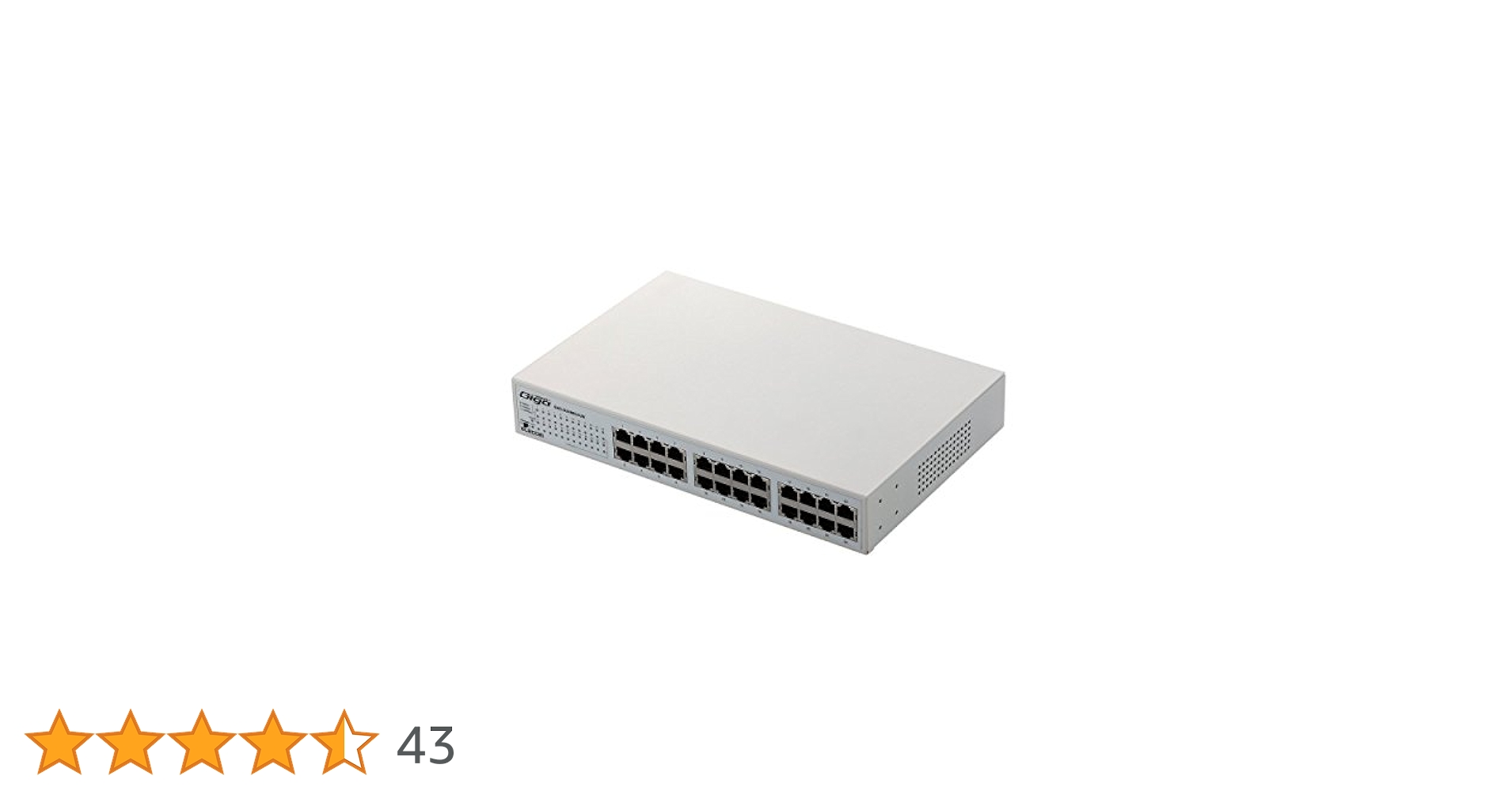 ELECOM ギガビットスイッチングハブ EHC-024MN-HJW 24ポート Amazon | エレコム スイッチングハブ ギガビット 24ポート