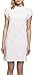 Produktbild Build Your Brand Womens Ladies Turtle Extended Shoulder Casual Dress, White, XXL