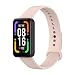 Produktbild KUTEWEU Armbänder für Xiaomi Redmi Smart Band Pro Watch Watchband, Weiche Silikon Ersatz Sportarmband, Ersatzband Verstellbares Smart Armband Strap für Xiaomi Redmi Smart Band Pro (Hell-Pink)