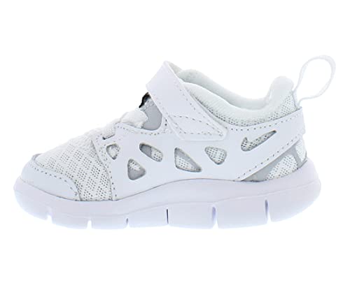 Nike Toddler Free Run 2 (100 - White/Black/Wolf Grey)