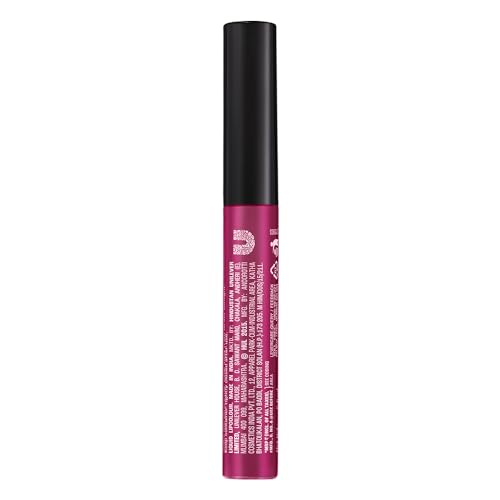 Image of LAKME LAKM Lakme Forever Matte Liquid Lip Colour, Long-Lasting Lipstick, Lightweight & Transferproof, Smudgeproof - Red Wine, 5.6ml | 6Ml (Pack of 2)