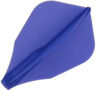 Cosmo Darts 6 Pack Fit Flight - W-Shape Dart Flight (Dark Blue)