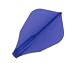 Cosmo Darts 6 Pack Fit Flight - W-Shape Dart Flight (Dark Blue)