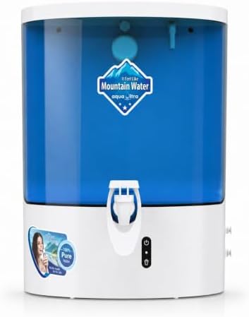 AQUAULTRA Dolphin 7 Stage RO+UV+UF Copper+Zinc+Alkaline Water Purifier for Home | 9L Transparent Tank | ISI Certified R O Water Purifier Filter