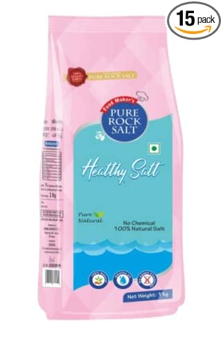 Food Maker's Pure Rock Salt (1kg * 15)