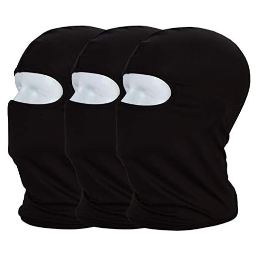 MAYOUTH Balaclava ski mask Sun/uv Protection Windproof face Cloth Neck Gaiter Helmet Lining Landscaping Face Cover Lycra Motorcycle face mask Cycle Fishing Hiking Outdoor Sports 3pack