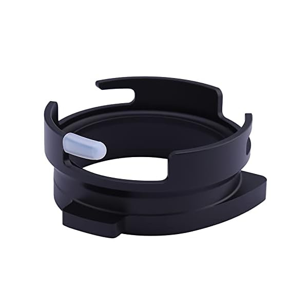 MAJFK Anillo de polvo de café de 54 mm de aleación de aluminio giratorio embudo de dosificación para cafetera accesorio…