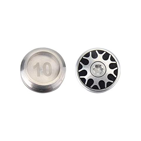 GOOACTION Golf Custom Putter Weights Black 2PCS 10g Compatible with Stroke Lab Series Putter Club Heads Cover