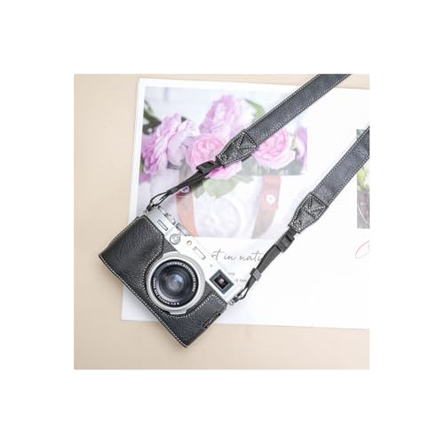 �Ή� X100VI �p�̃P�[�X �J�o�[ PU���U�[�n�[�t�P�[�X �n�[�t�J�o�[ �J�����P�[�X �l�C ������� X100VI �ی�P�[�X �X�g���b�v�t�� �l�b�N�X�g���b�v �V�����_�[ ���|�� �J�����ی� �Ռ��z�� �I�����p�X �J�o�[[sxj-dxsy-1015