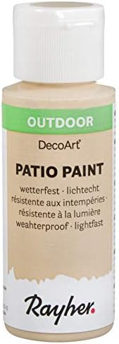 Rayher Patio Paint, Bottle 59 ml, White, (Pack of 1)