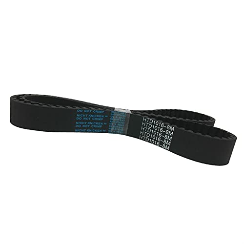 LIUKNG HTD8M 1024 Timing Belt Width 30mm 50mm Length 1024mm Arc Tooth Belt HTD8M Synchronous Belt Rubber Belt 128 Teeth(Width 26mm)