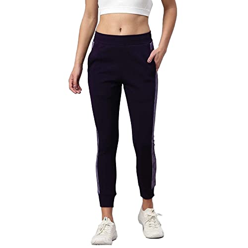 Image of Proline Polyester Cotton Regular Fit Womens Track Pants