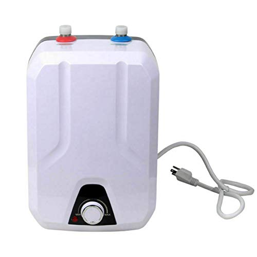 AiQueen Portable Electric Water Heater 8L 110V 1500W Mini Tankless Instant Hot Water