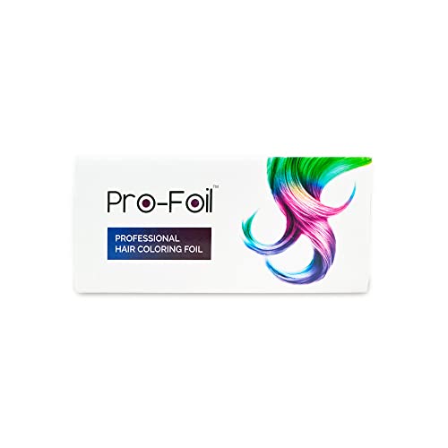 Just Home Silver 240 Ft Hair Highlighting Aluminum Foil Roll, Inbuilt Cutter For Coloring, Bleaching, Lightening, Styling #TOP2