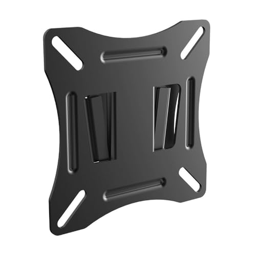 iggual Soporte TV a Pared Fijo -SPTV07 -Pantalla o Monitor soportado de 13' a 27' Pulgadas y Peso máx. de 30 Kg. -Distancia a Pared 10mm -VESA Desde 75x75mm a 400x400mm -NO Inclinación -NO Rotación