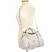 Dooney & Bourke Satchel Handbags for Women, Florentine Leather Satchel Bag with Optional Crossbody Strap - White