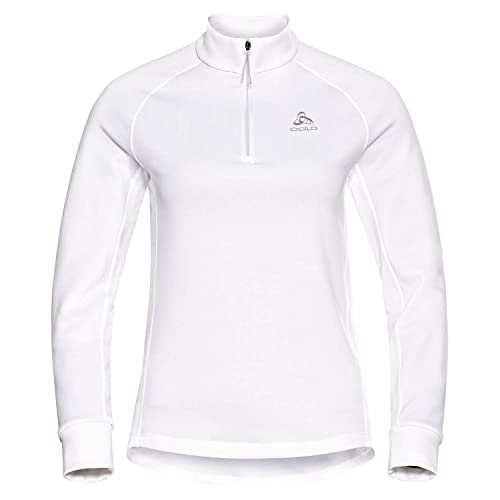 Odlo Fleecepullover Damen Berra I Midlayer mit Halbreißverschluss I Langarm Wandershirt – Ansicht 1