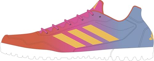 Chaussures de hockey adidas Youngstar Rise enfants : légères et stables pour le gazon