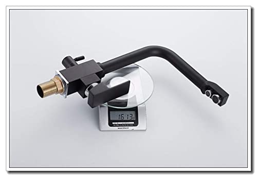 Robinet eau potable de cuisine noir avec mitigeur orientable pour évier - 7