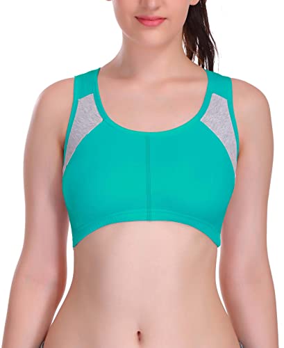 Image of Eve's Beauty Women's Cotton Padded Wire Free Sports Bra