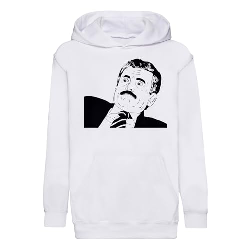 Sweat à capuche enfant Troll Face fini les vêtements basiques sans style