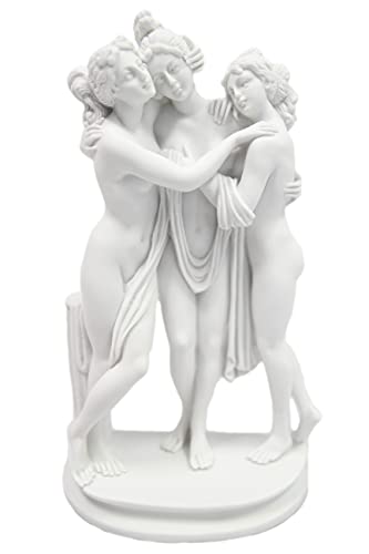 Estatua clásica de la Diosa Griega Las Tres Gracias miniatura 1
