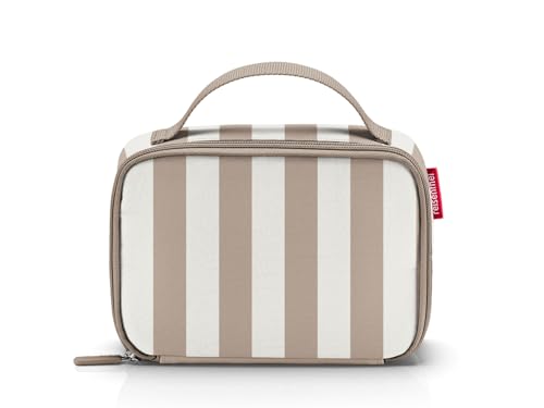 reisenthel thermocase summerstripes Coffee Kleine Kühltasche für Kosmetik Medikamente Snacks u. v. m. Aus wasserabweisendem Material