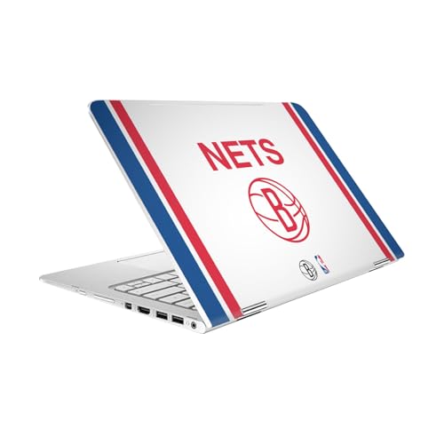 Cadeau idéal NBA : skin Brooklyn Nets rétro pour PC portable HP Spectre Pro