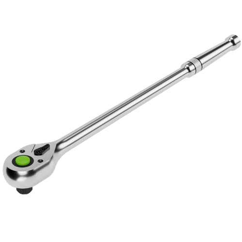 Image of HYVAST 1/2" Drive Extra Long Ratchet Wrench 15in 90T 4° Swing