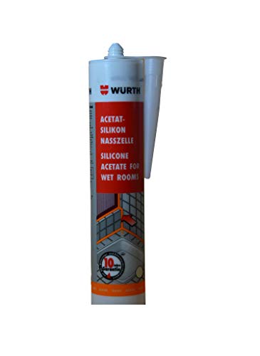 Preisvergleich Produktbild Würth Acetat - Silikon Nasszelle Pergamon 310 ml Kartusche