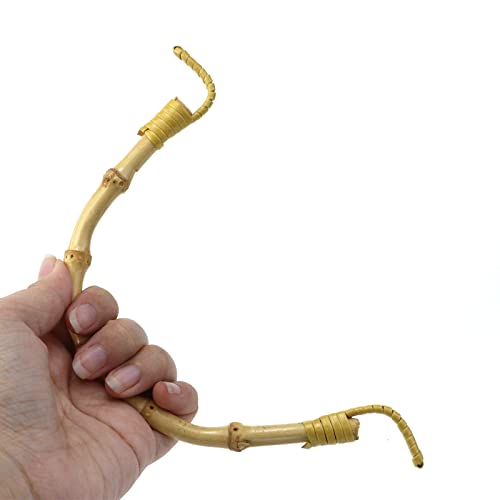 Mewutal 2Pcs Bamboo Teapot Handle Yellow Kettle Handle Replacement For Pouring Tea Drinking Water #TOP4