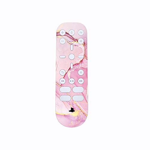 Playvital Cosmic Pink Gold Marble Effect Full Set Skin Decal For Ps5 Console Disc Edition, Sticker Cover For Ps5 Controller & Charging Station & Headset & Media Remote #TOP5