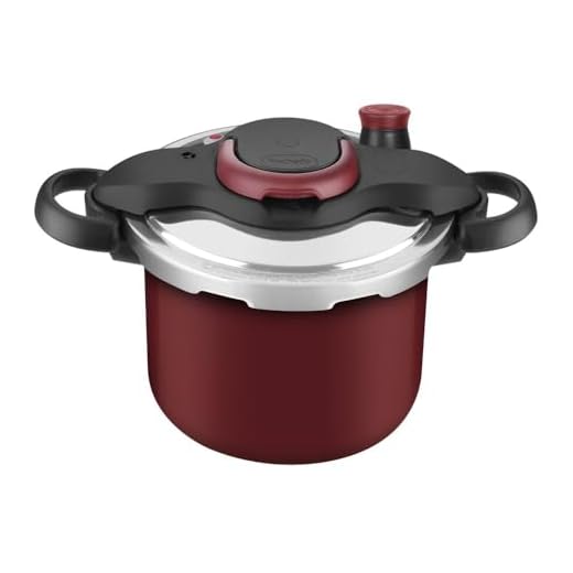 Panela De Pressão Rochedo Clipso Vermelha