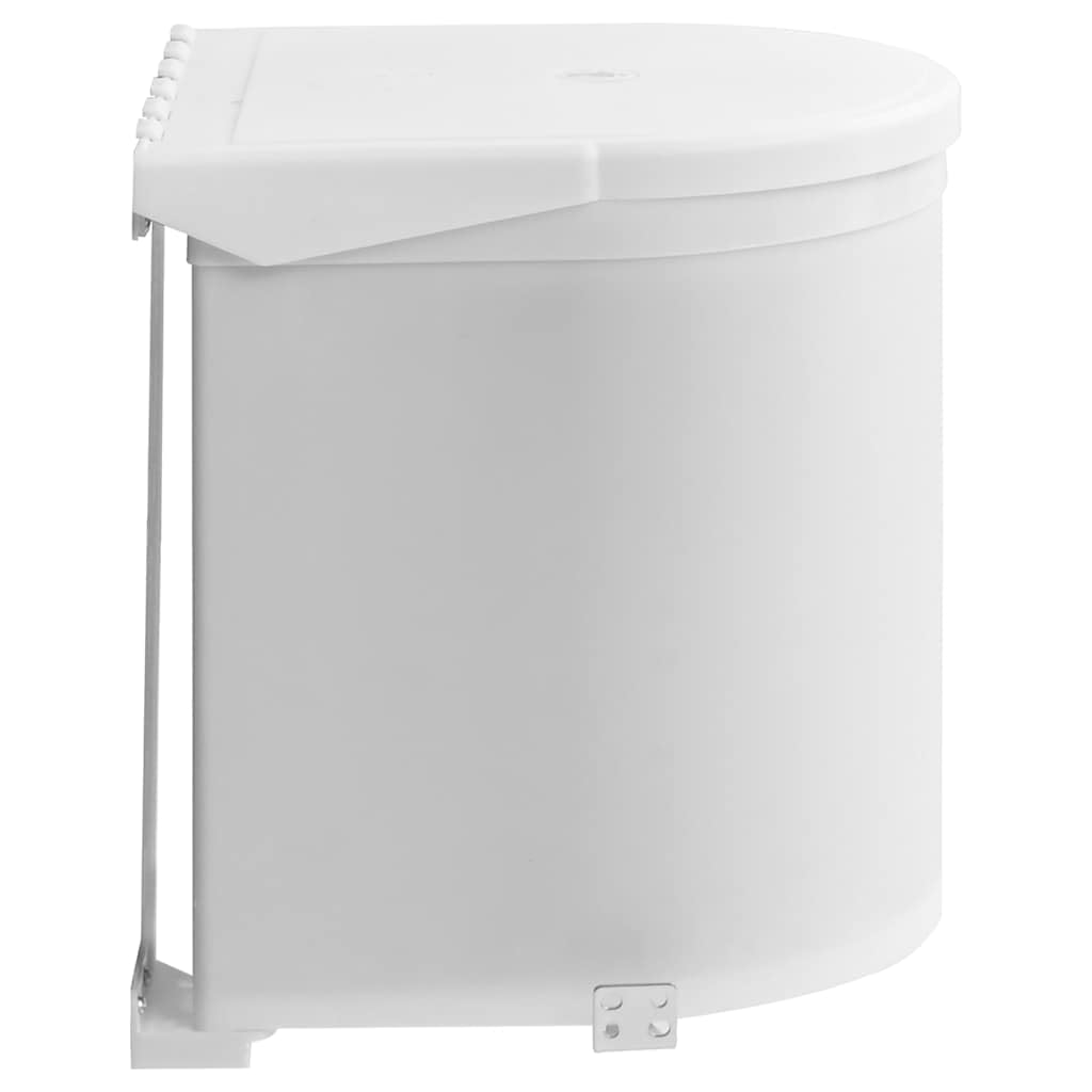 Tomostar Poubelle pour Porte Cuisine, Poubelle sous évier de Porte Pivotante Plastique 8 L