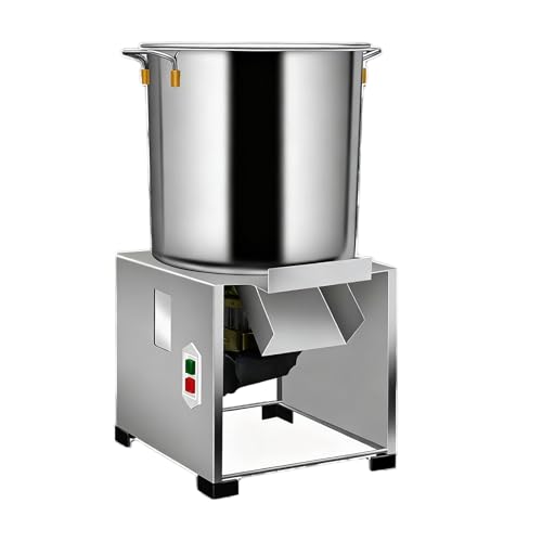 XUFWANYE Procesador De Alimentos Comercial, Picadora Eléctrica De Verduras De 3500 RPM, Rallador Y Triturador Profesional De Verduras, para Una Alimentación Animal Eficiente 1800W