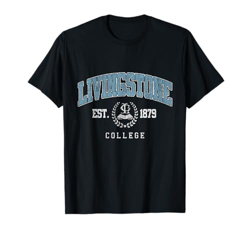 Retro Livingstone Vintage Athletic Sports Tee Men Women T-Shirt