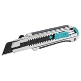 wolfcraft Cúter profesional de cuchillas separables de 25 mm I 4081000 I Cúter...