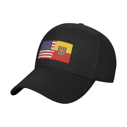 Moravia Flag & Eagle Baseball Cap for Men & Women