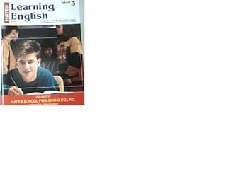 Paperback Hayes Learning English -Grade 3 Book