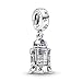 Produktbild Pandora Star Wars R2-D2 Charm-Anhänger aus Sterling-Silber mit Zirkonia-Steinchen 799248C01