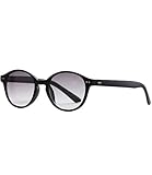 Die unisex Sehhilfe hat ein stabiles Kunststoffgestell mit großen Kunststoff Gläsern