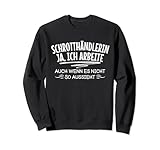 Schrotthändlerin Ankauf und Verkauf von Schrott Sweatshirt
