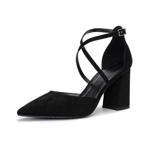 EndoraDore Ladies Pointed Toe Court Shoes Cover