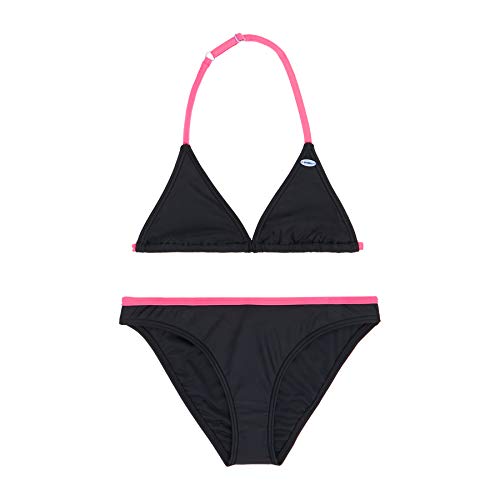 O'NEILL Pg Essential Triangle Bikini Bikini para Niña, Niñas, Black out, 140