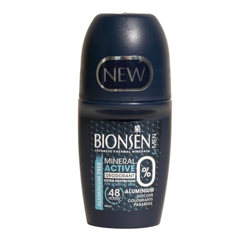 Bionsen Mineral Active men roll-on; Japanese Minerals; 48 Hrs Protection; 50 ml