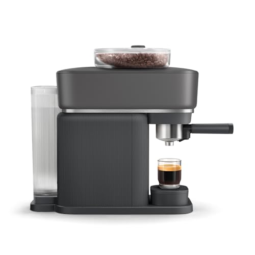 Philips Baristina Espressomaschine mit Bean swap - Mahlt, tampt & brüht automatisch, Dualer Bohnenbehälter, 16 bar, Einfache Reinigung, Espresso & Café Crema, Schwarzgrau mit Siebträger (BAR320/60) 10 Philips Baristina Espressomaschine mit Bean swap - Mahlt, tampt & brüht automatisch, Dualer Bohnenbehälter, 16 bar, Einfache Reinigung, Espresso & Café Crema, Schwarzgrau mit Siebträger (BAR320/60)