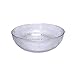 12 Inch Reusable Plastic Hammered Bowls 6 CT