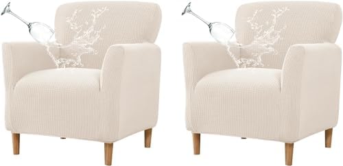 MCNDSI Banquet Armchair Slipcovers Armchair Slipcovers Chair Cover Velvet Armchair Sofa Slipcovers Removable Couch Covers For Living Room Home Decoration (Color : #1, Size : 1pc)