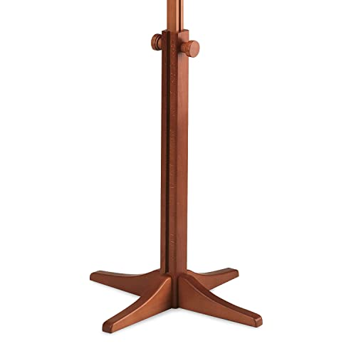 K&M 116/1 Wooden Music Stand, 28.14-48.22" Height, Cherrywood #TOP3