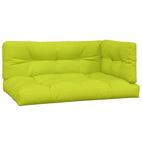 Lumanois Cojines para sofá de palets 3 Unidades Tela Verde Claro,Casa y jardín,Decoración,Cojines para sillas y sofás,6.31kg-314569